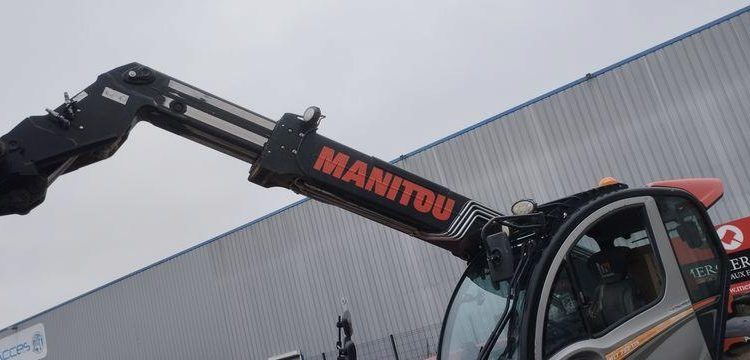 MANITOU CHARIOT TELESCOPIQUE  MLT 733-115 D – DIESEL – CAPACITE 9,5 T – HAUTEUR : 6,9 M  FR-666-YY