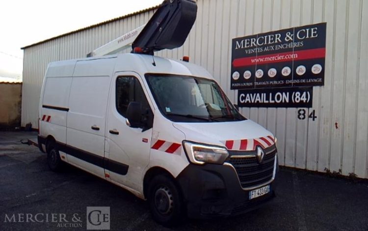 RENAULT MASTER F3300 2.3 DCI 16V 145CV NACELLE SUR VL 12M 806H BLANC FT-433-GA