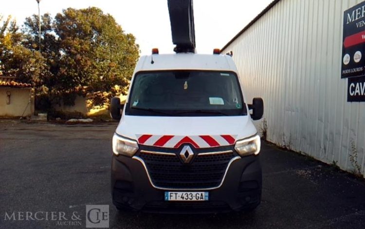 RENAULT MASTER F3300 2.3 DCI 16V 145CV NACELLE SUR VL 12M 806H BLANC FT-433-GA