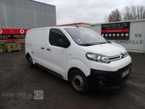 CITROEN JUMPY M BLUEHDI120 S&S – 34378 KMS – ANNEE 2021 BLANC GC-360-VS