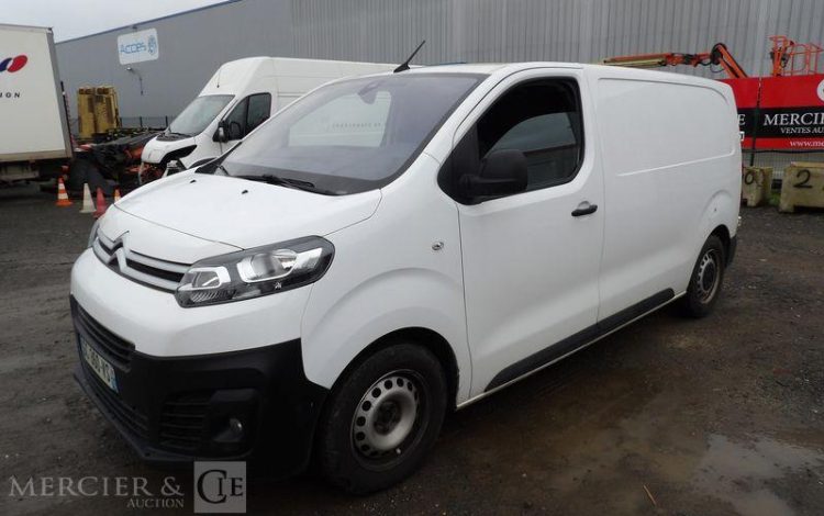 CITROEN JUMPY M BLUEHDI120 S&S – 34378 KMS – ANNEE 2021 BLANC GC-360-VS