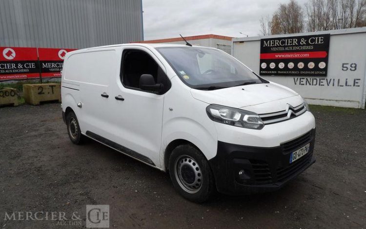 CITROEN JUMPY M BLUEHDI 120 S&S – 64938 KMS – ANNEE 2021 BLANC GD-473-PW