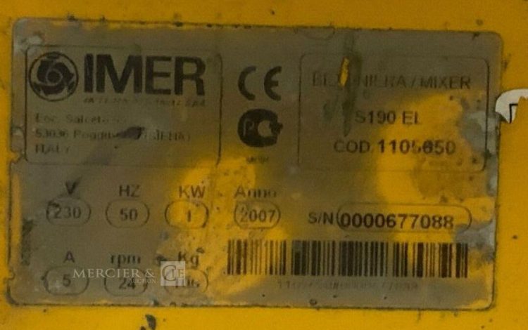 IMER S190EL  BET010004