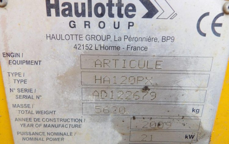 HAULOTTE HA120PX  ELE731721