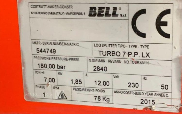 BELL TURBO 7 P.P.LX  53MAM11