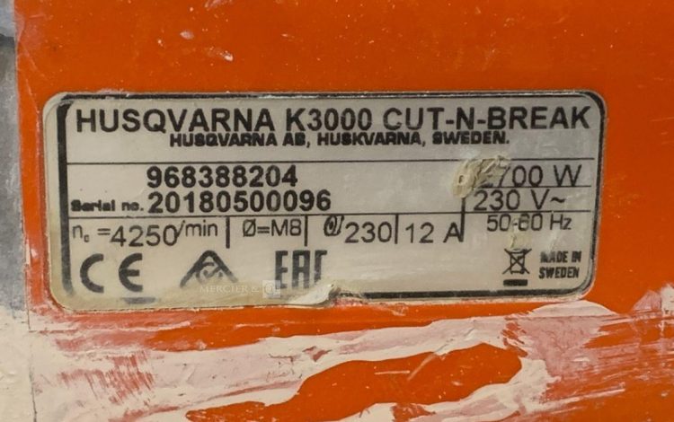 HUSQVARNA K3000  124MAM11