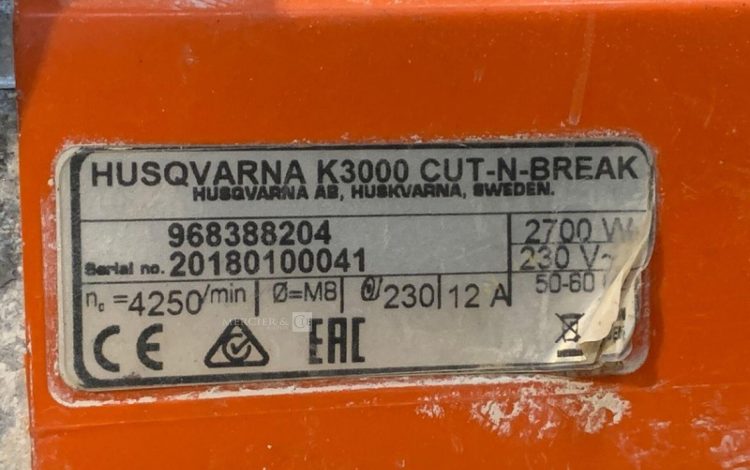 HUSQVARNA K3000  124MAM11