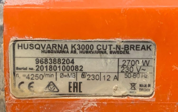 HUSQVARNA K3000  124MAM11