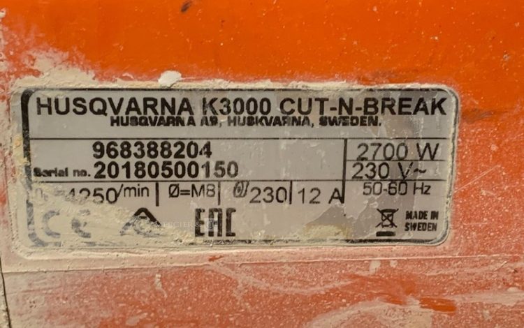 HUSQVARNA K3000  124MAM11