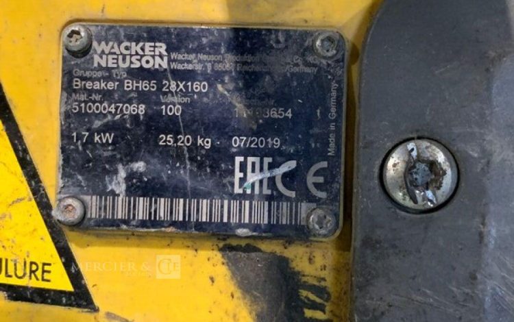 WACKER NEUSON BH65  106MAM11