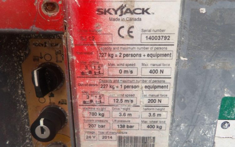 SKYJACK SJ12  L105G010