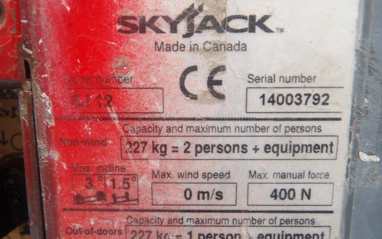 SKYJACK SJ12  L105G010