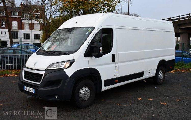 PEUGEOT BOXER L4H2 2,2 BLUEHDI 140CH ASPHALT BLANC FN-504-TW