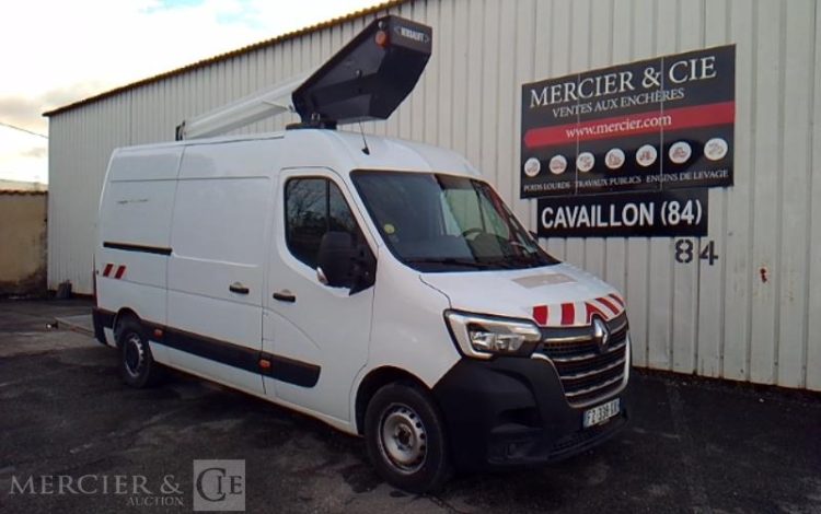 RENAULT MASTER AVEC NACELLE VERSALIFT VTL135EVO 12 A 14M  FZ-338-KK