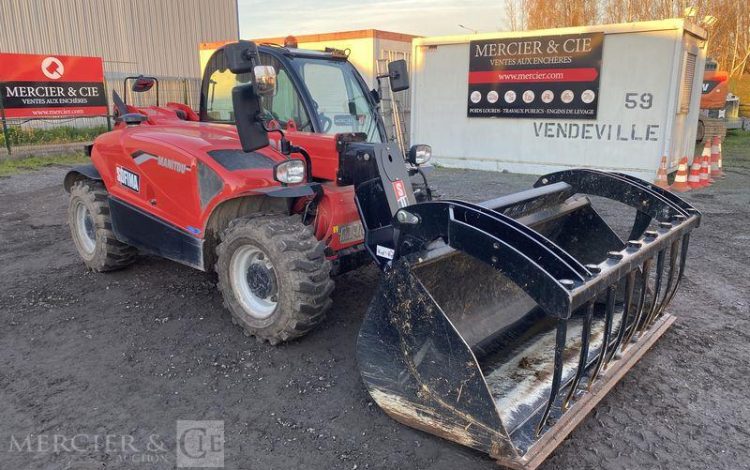 MANITOU CHARIOT TELESCOPIQUE MT625H DIESEL 5,8M – CAPACITE 2,5T – 144 HEURES – AN 2023  22490