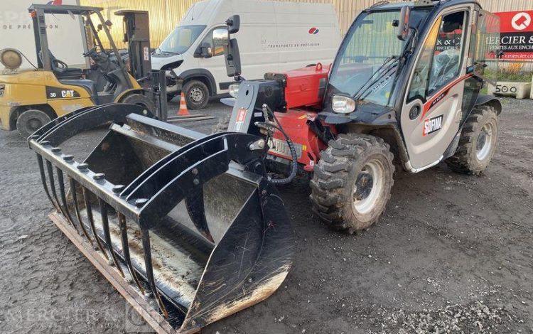 MANITOU CHARIOT TELESCOPIQUE MT625H DIESEL 5,8M – CAPACITE 2,5T – 144 HEURES – AN 2023  22490