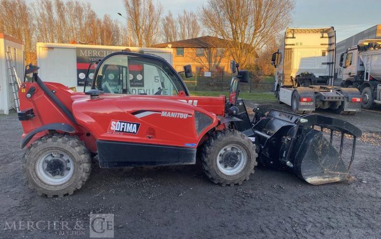 MANITOU CHARIOT TELESCOPIQUE MT625H DIESEL 5,8M – CAPACITE 2,5T – 144 HEURES – AN 2023  22490