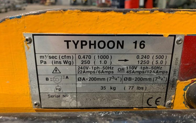 CALOREX TYPHOON 16  SOU007810