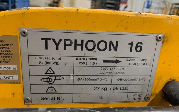 CALOREX TYPHOON 16  SOU010029