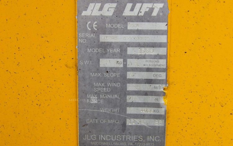 JLG 600S  TD20A1080