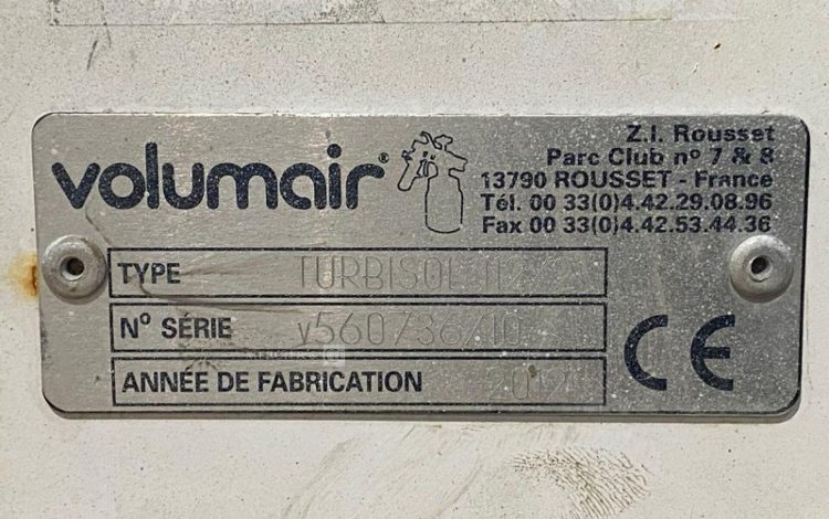 VOLUMAIR TURBISOL 112/2  CAR010014