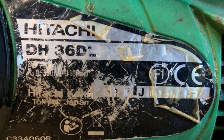 HITACHI DH36DL  PER747007