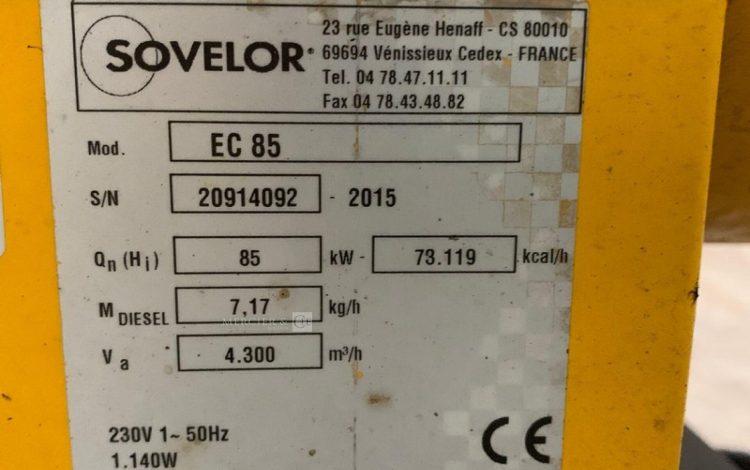 SOVELOR EC 85  CID010229