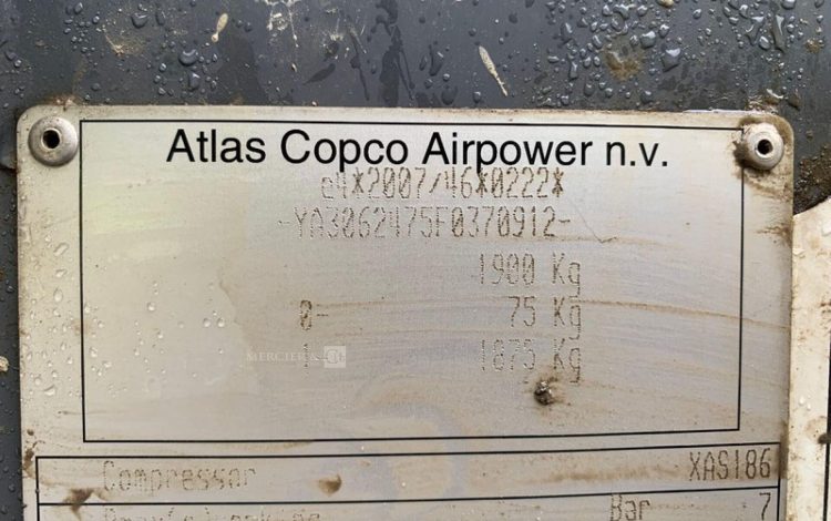 ATLAS COPCO XAS186  B360H001