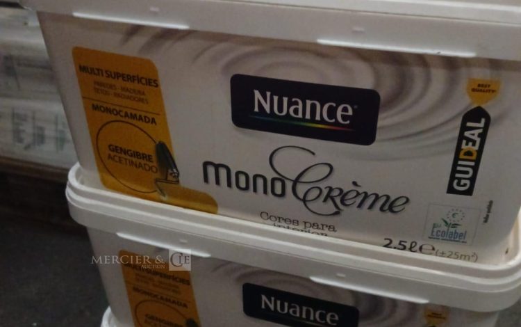 Autre Lot de 10 seaux de peinture  Gingembre Acetinado MonoCreme 2,5L marque Nuance  169