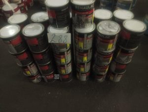 Autre Lot de 50 pots de peinture fer , 0,5L marque RENULAC  279