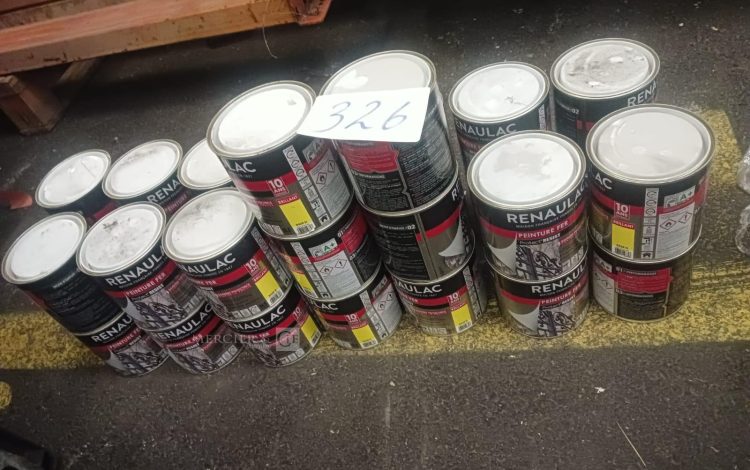 Autre Lot de 30 seaux de peinture fer 0,5L marque Renaulac  317