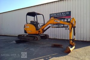 JCB MINI PELLE 8025 ZTS 2.5T 3037H  AN2018 JAUNE 96247