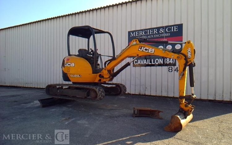 JCB MINI PELLE 8025 ZTS 2.5T 3037H  AN2018 JAUNE 96247