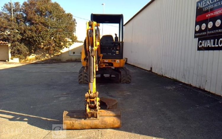 JCB MINI PELLE 8025 ZTS 2.5T 3037H  AN2018 JAUNE 96247