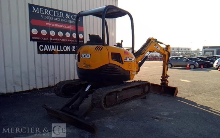 JCB MINI PELLE 8025 ZTS 2.5T 3037H  AN2018 JAUNE 96247