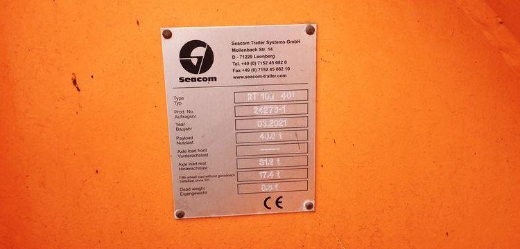 TERBERG SEACOM 40T ORA A242761