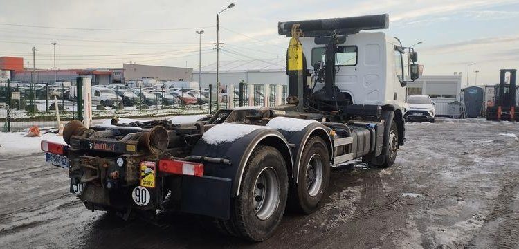 RENAULT RENAULT PREMIUM LANDER 430 DXI 6X2 AMPLIROLL – DIESEL – 577864 KMS – ANNEE 2011 BLANC BS-568-GZ