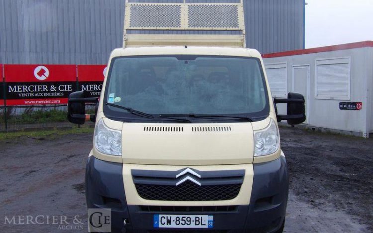 CITROEN JUMPER BENNE 2,2 HDI – 16V TURBO  – DIESEL JAUNE/BLEU CW-859-BL