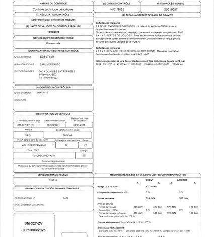 OPEL MOKKA 1.4 Turbo 4×2 16V S&S 140 cv Boîte auto BLANC DM-327-ZV