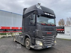 DAF TRACTEUR ROUTIER 510 XF EURO6 – PTAC 19T – 743253 KMS – ANNEE 2016 NOIR EE-107-VW