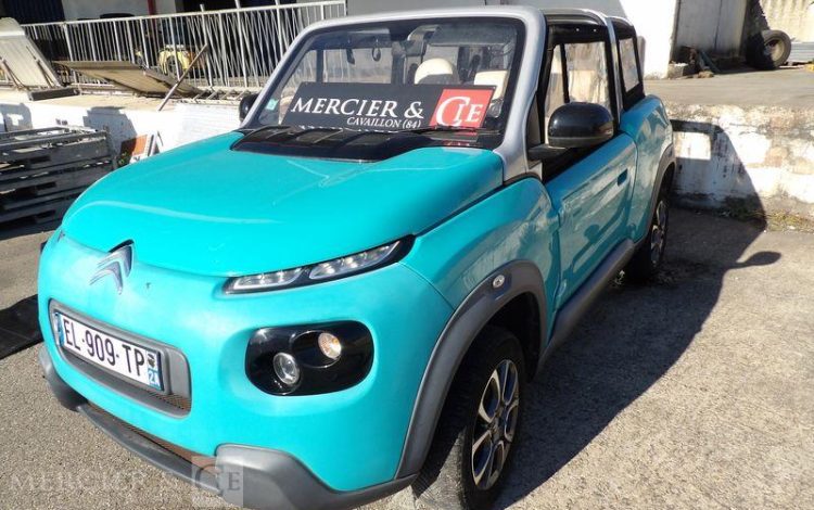 CITROEN E-MEHARI DECOUVRABLE ELECTRIQUE 68CV  BA BLEU EL-909-TP