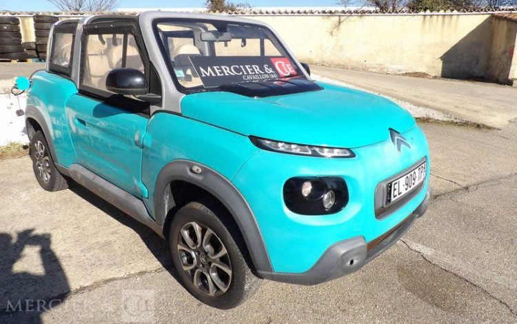 CITROEN E-MEHARI DECOUVRABLE ELECTRIQUE 68CV  BA BLEU EL-909-TP