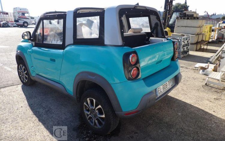 CITROEN E-MEHARI DECOUVRABLE ELECTRIQUE 68CV  BA BLEU EL-909-TP