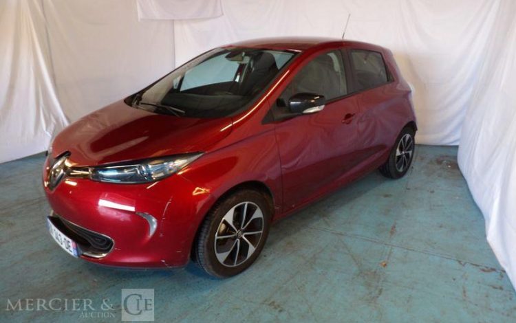 RENAULT ZOE ZE 90CH 58PPM 40KWH ACHAT INTEGRAL ROUGE ER-343-DE