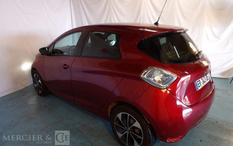 RENAULT ZOE ZE 90CH 58PPM 40KWH ACHAT INTEGRAL ROUGE ER-343-DE