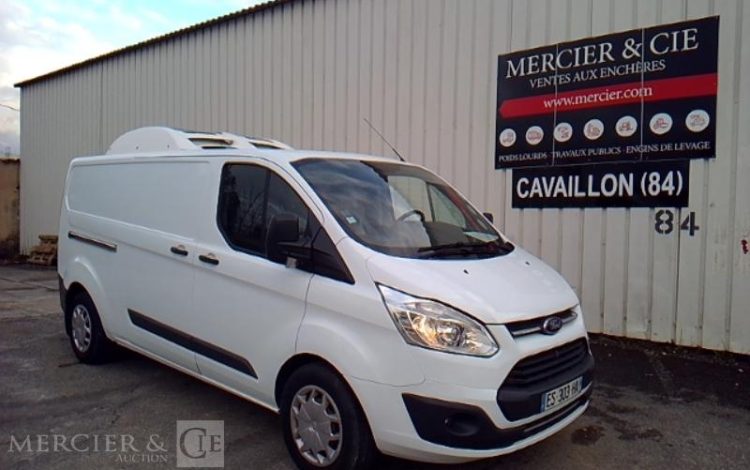 FORD TRANSIT CUSTOM 2.0 TDCI 16V 130CV FRIGO BLANC ES-303-HA