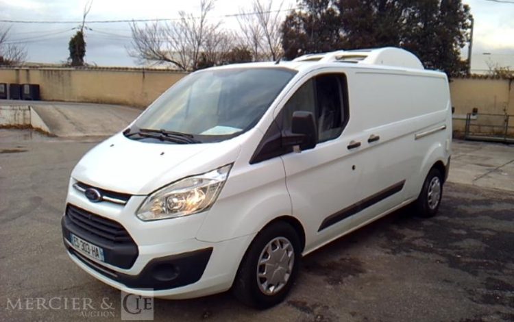 FORD TRANSIT CUSTOM 2.0 TDCI 16V 130CV FRIGO BLANC ES-303-HA