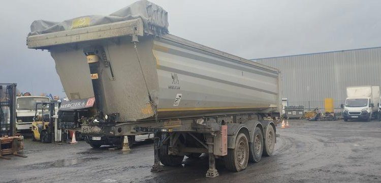 WIELTON SEMI REMORQUE BENNE – WIELTON – 3 ESSIEUS – PTAC : 38 TONNES – ANNEE 2018  EY-067-TP