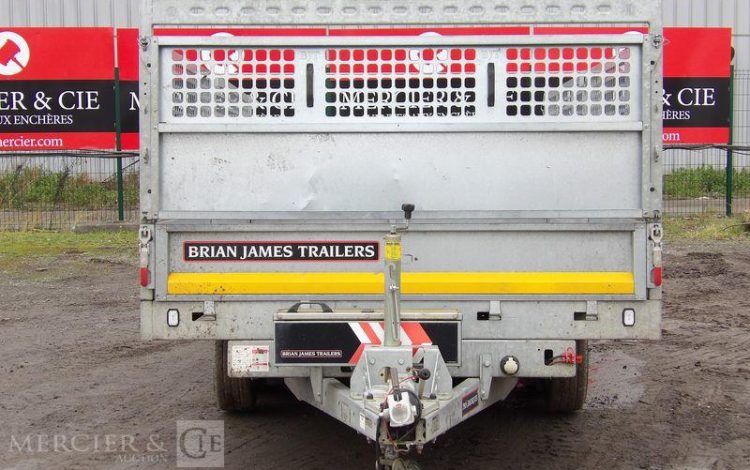 BRIAN JAMES TRAILERS REMORQUE BRIAN JAMES TRAILERS BENNE P-DRAW-1910 – 3 ESSIEUX – PTAC 3,5 TONNES  GF-996-TN