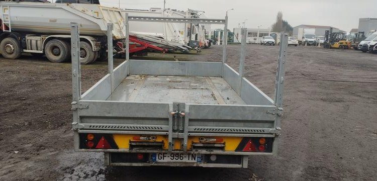 BRIAN JAMES TRAILERS REMORQUE BRIAN JAMES TRAILERS BENNE P-DRAW-1910 – 3 ESSIEUX – PTAC 3,5 TONNES  GF-996-TN